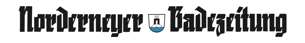 Schriftzug Norderneyer Badezeitung
