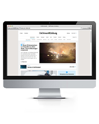 Die Website oz-online.de