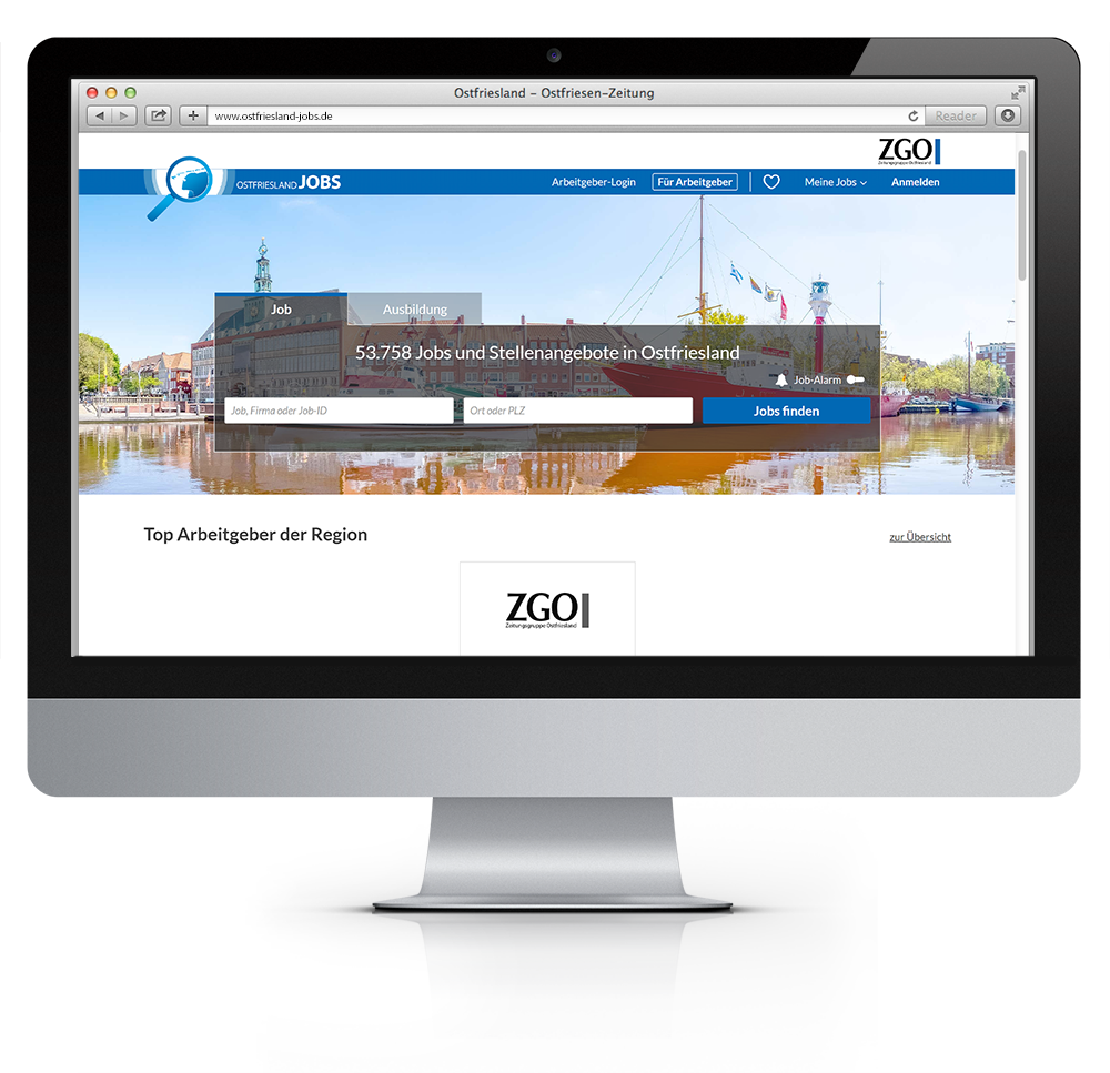 Stellenangebote und -gesuche bei ostfriesland-jobs.de