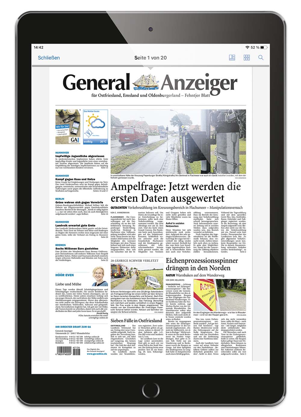 General-Anzeiger - ZGO Zeitungsgruppe Ostfriesland GmbH