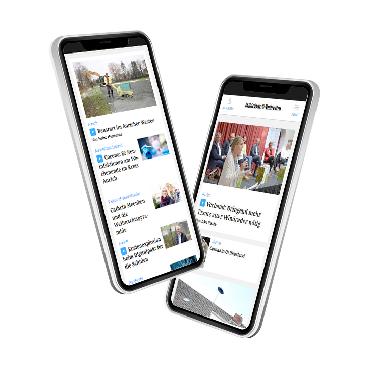Mobil informiert mit unseren Apps